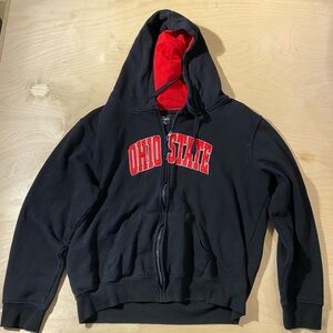 Colosseum Women’s Ohio State Black and Red Jacket XXL (LU)